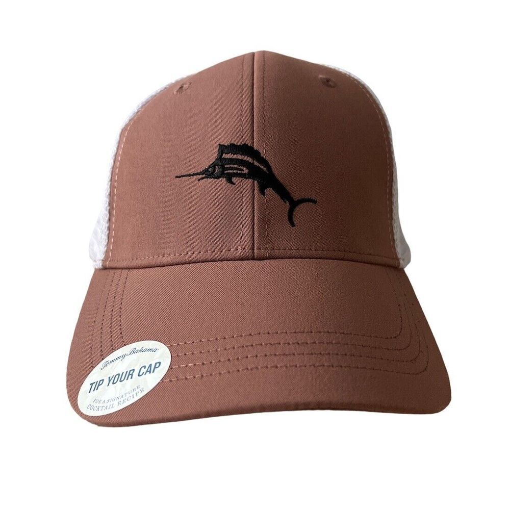 NWT Tommy‎ Bahama Tip Your Cap Baja Margarita Recipe Hat Adjustable Clay White